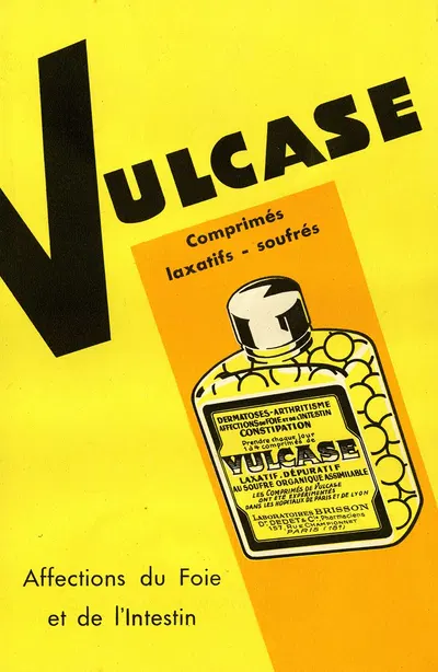 Vulcase by Laboratoires Brisson, 1910-1950 — digital art print download