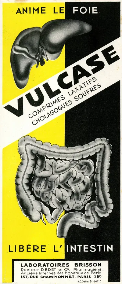 Vulcase by Laboratoires Brisson, 1910-1950 — digital art print download