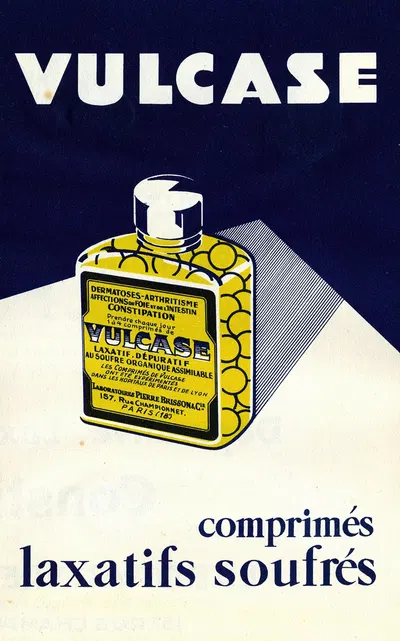 Vulcase by Laboratoires Brisson, 1910-1950 — digital art print download