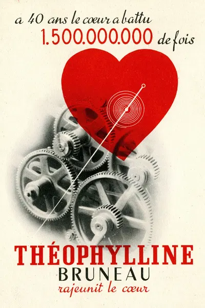Théophylline by Laboratoires Bruneau & Cie, 1910-1950 — digital art print download