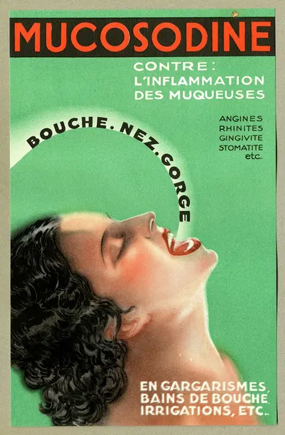 Mucosodine by Laboratoires Caillaud, 1910-1950 — digital art print download
