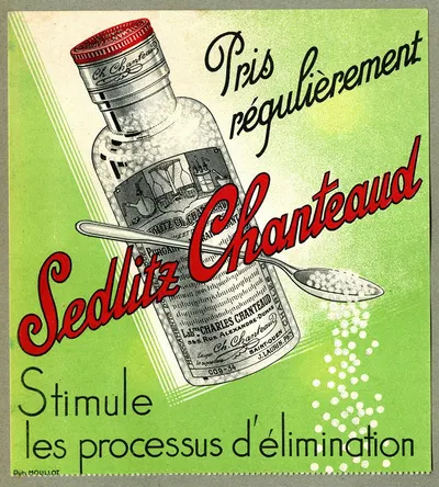 Sedlitz Chanteaud by Laboratoires Chanteaud, 1910-1950 — digital art print download