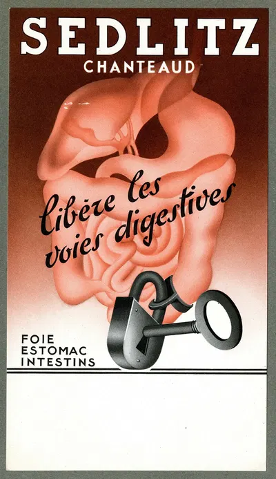 Sedlitz Chanteaud by Laboratoires Chanteaud, 1910-1950 — digital art print download