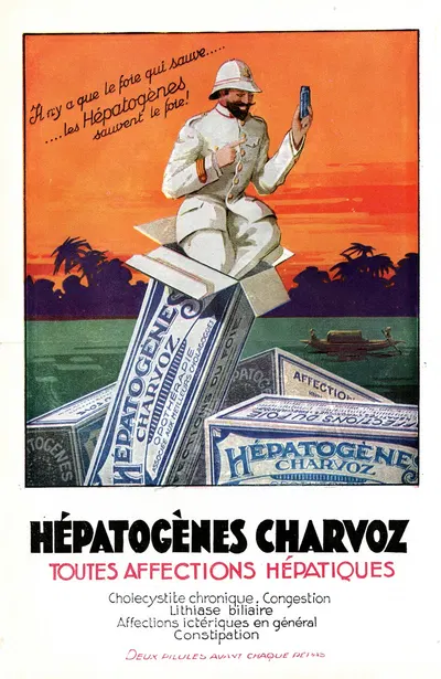 Hépatogènes Charvoz by Laboratoires Charvoz, 1910-1950 — digital art print download