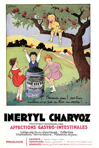 Inertyl Charvoz by Laboratoires Charvoz, 1910-1950 — digital art print download