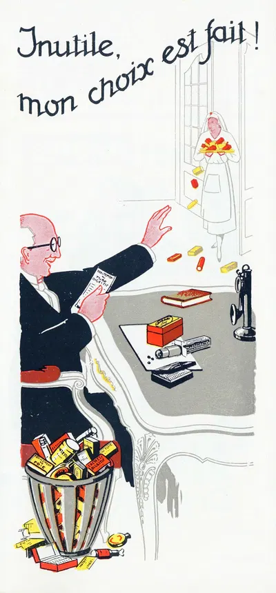Inutile mon choix est fait ! by Laboratoires Charvoz, 1910-1950 — digital art print download