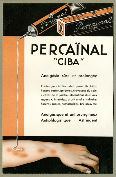 Percaïnal by Лаборатории Сиба, 1910-1950 — digital art print download