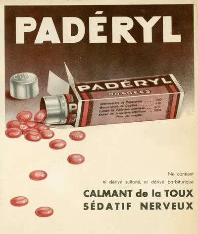Padéryl by Laboratoires Clin, Comar & Cie, 1910-1950 — digital art print download