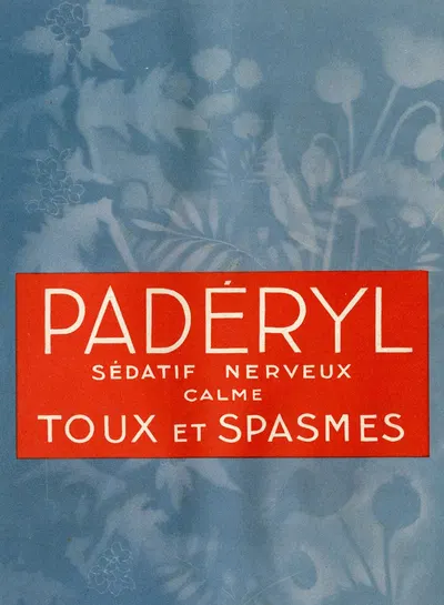 Padéryl by Laboratoires Clin, Comar & Cie, 1910-1950 — digital art print download