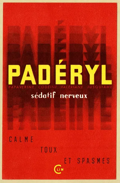 Padéryl by Laboratoires Clin, 1948 — digital art print download
