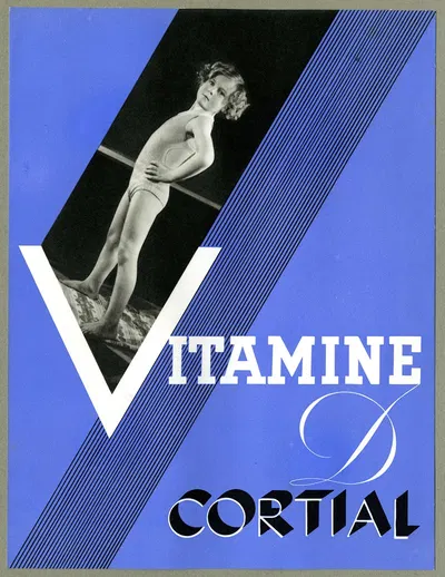 Vitamine D Cortial by Laboratoires Cortial, 1910-1950 — digital art print download