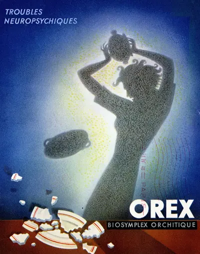 Orex by Laboratoires Crinex-Uvé, 1948 — digital art print download