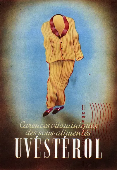 Uvéstérol by Laboratoires Crinex-Uvé, 1948 — digital art print download