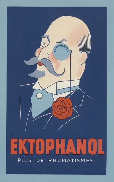 Ektophanol by Laboratoires de biochimie médicale, 1910-1950 — digital art print download