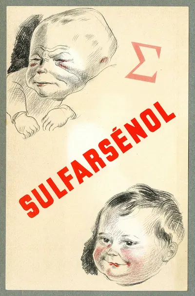 Sulfarsénol by Laboratoires de biochimie médicale, 1910-1950 — digital art print download