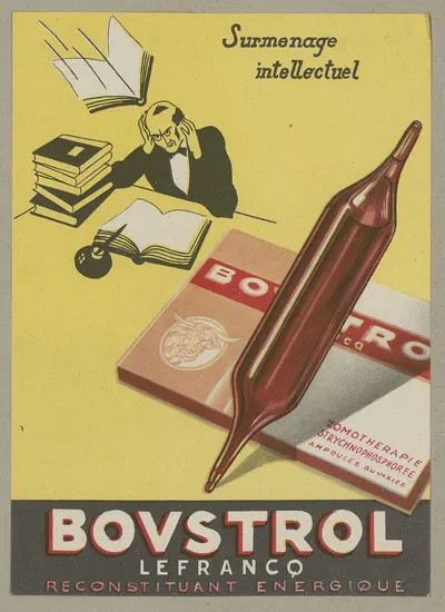 Bovstrol by Laboratoires de la Carnine Lefrancq, 1910-1950 — digital art print download