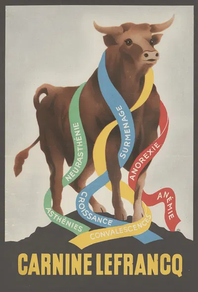Carnine Lefrancq by Laboratoires de la Carnine Lefrancq, 1910-1950 — digital art print download