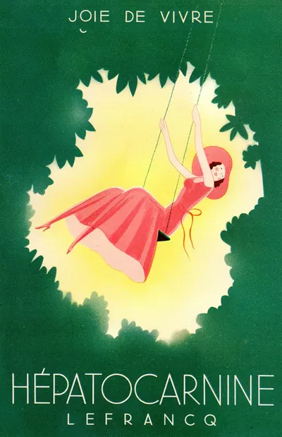 Hepatocarnine by Laboratoires de la Carnine Lefrancq, 1910-1950 — digital art print download