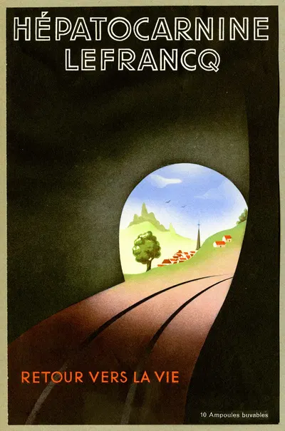 Hepatocarnine by Laboratoires de la Carnine Lefrancq, 1910-1950 — digital art print download