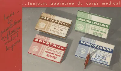 Toujours appréciée du corps médical by Laboratoires de la Carnine Lefrancq, 1910-1950 — digital art print download