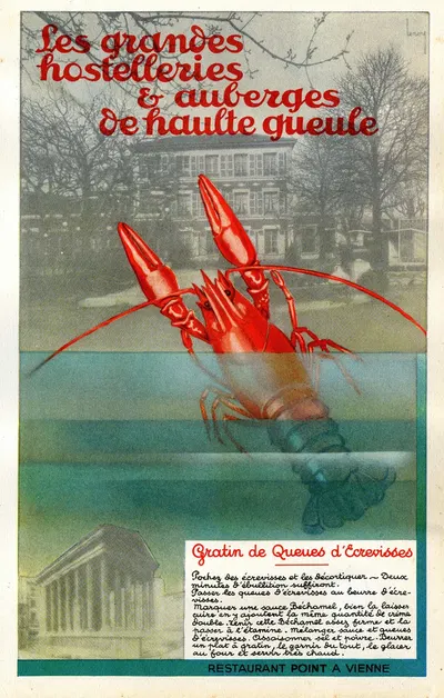 Restaurant Point à Vienne by Laboratoires de la Passiflorine, 1910-1950 — digital art print download