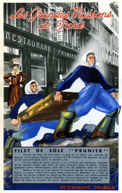 Restaurant Prunier by Laboratoires de la Passiflorine, 1910-1950 — digital art print download