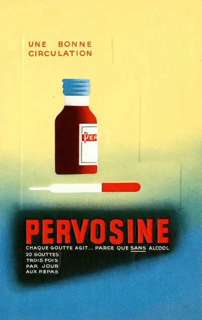 Pervosine by Laboratoires de la Pervosine, 1910-1950 — digital art print download