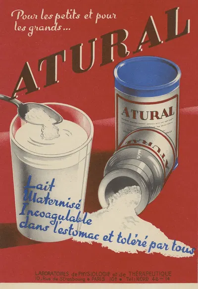 Atural by Laboratoires de physiologie et de thérapeutique, 1910-1950 — digital art print download
