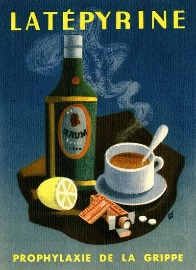 Latépyrine by Laboratoires de thérapeutique moderne, 1910-1950 — digital art print download