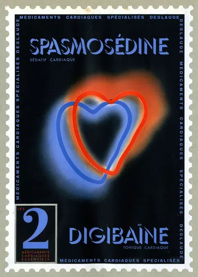 Spasmosédine by Laboratoires Deglaude, 1910-1950 — digital art print download