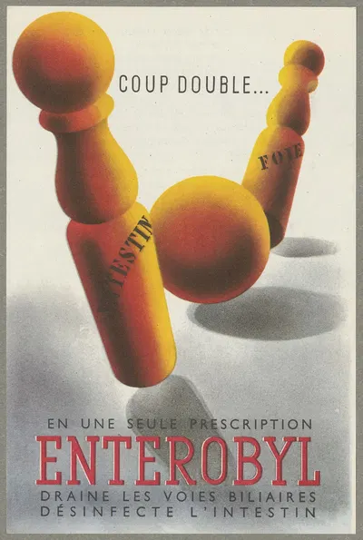 Enterobyl by Laboratoires Dehaussy, 1910-1950 — digital art print download