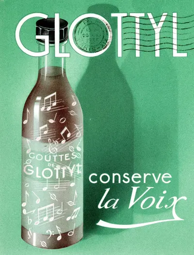 Rhino-Glottyl by Laboratoires Denis, 1935 — digital art print download