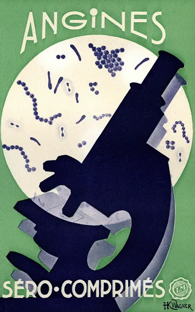 Angines by Laboratoires des produits biologiques I.M., 1910-1950 — digital art print download