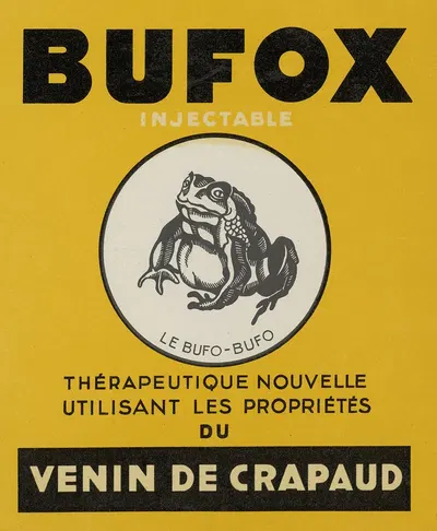 Bufox by Laboratoires du Bufox, 1937 — digital art print download