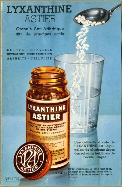 Lyxanthine by Laboratoires du docteur P. Astier, 1910-1950 — digital art print download
