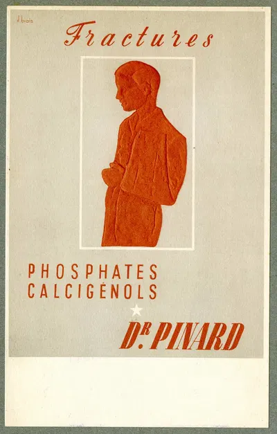 Fractures by Laboratoires du docteur Pinard, 1910-1950 — digital art print download