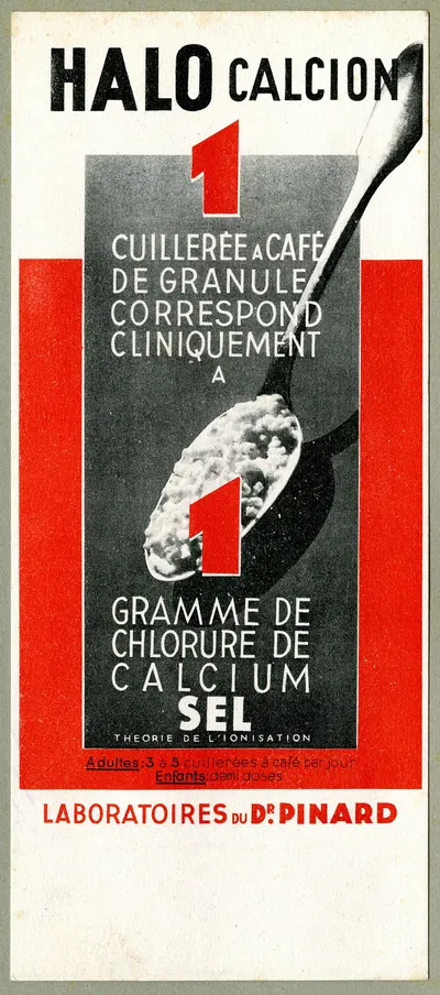 Halo Calcion by Laboratoires du docteur Pinard, 1910-1950 — digital art print download