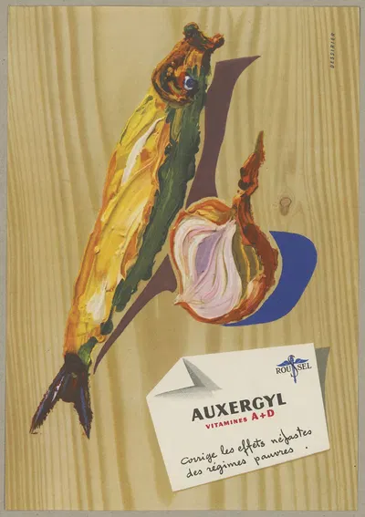 Auxergyl by Laboratoires du docteur Roussel, 1910-1950 — digital art print download
