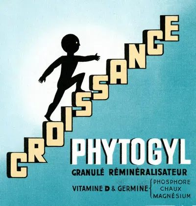 Croissance ; Phytogyl by Laboratoires du docteur Roussel, 1938 — digital art print download