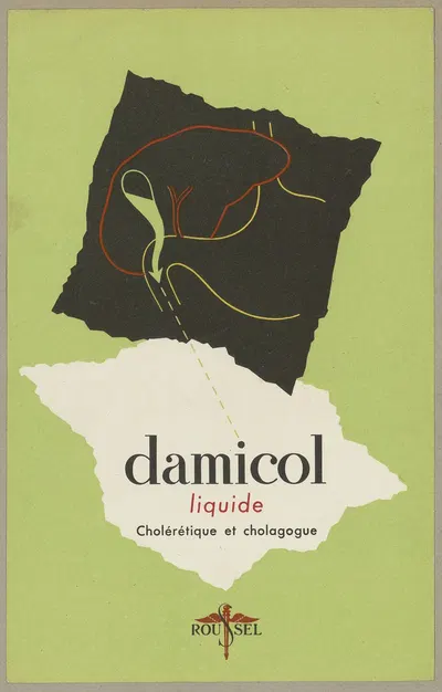 Damicol by Laboratoires du docteur Roussel, 1910-1950 — digital art print download
