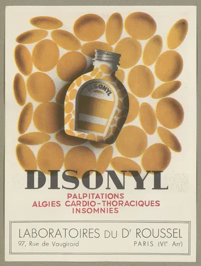 Disonyl by Laboratoires du docteur Roussel, 1910-1950 — digital art print download