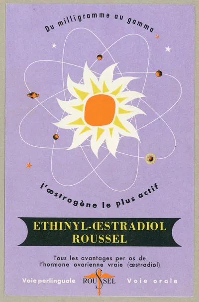 Ethinyl-Oestradiol Roussel by Laboratoires du docteur Roussel, 1910-1950 — digital art print download