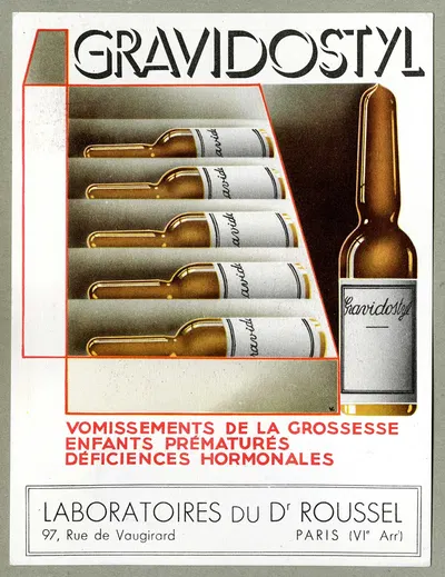 Gravidostyl by Laboratoires du docteur Roussel, 1910-1950 — digital art print download