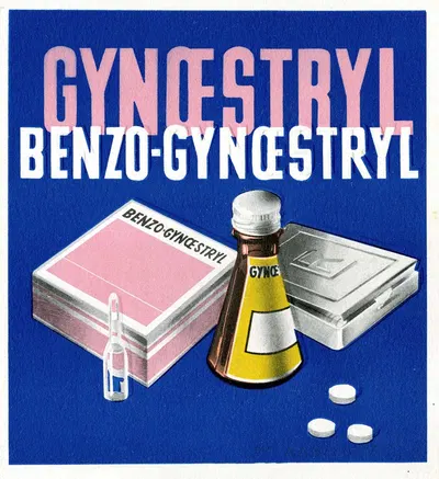 Gynoestryl by Laboratoires du docteur Roussel, 1910-1950 — digital art print download