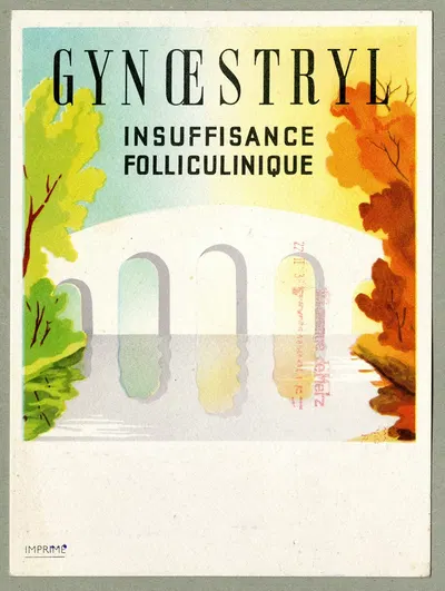 Gynoestryl by Laboratoires du docteur Roussel, 1938 — digital art print download