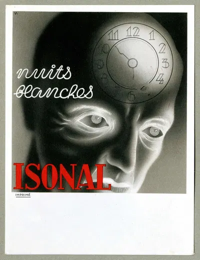 Isonal by Laboratoires du docteur Roussel, 1910-1950 — digital art print download