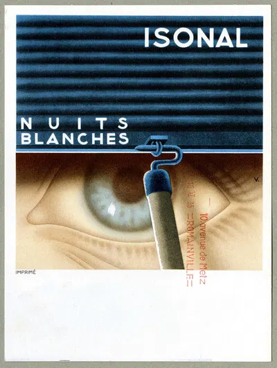 Isonal by Laboratoires du docteur Roussel, 1910-1950 — digital art print download
