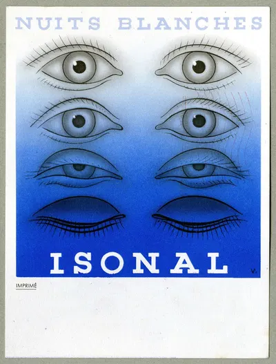 Isonal by Laboratoires du docteur Roussel, 1910-1950 — digital art print download