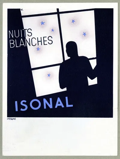 Isonal by Laboratoires du docteur Roussel, 1910-1950 — digital art print download