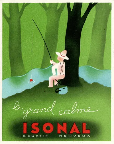 Isonal by Laboratoires du docteur Roussel, 1910-1950 — digital art print download